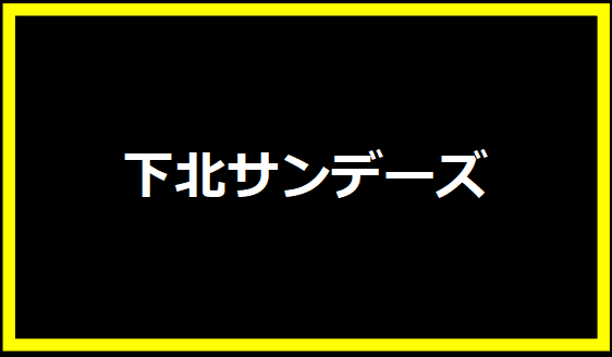 下北サンデーズ